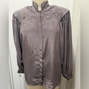 Vintage Gray long sleeve top